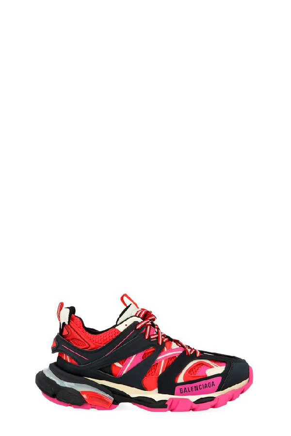 balenciaga sneakers black and pink