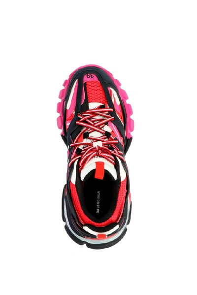 Shop Balenciaga Fuchsia Sneakers