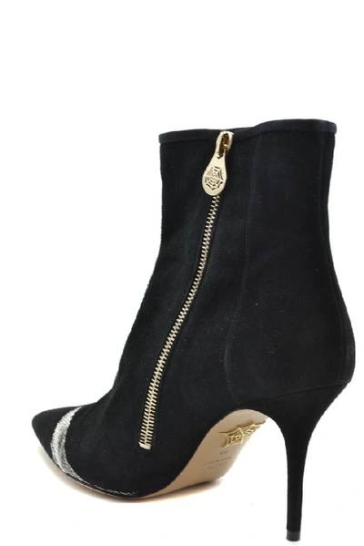 Shop Charlotte Olympia Women's Black Suede Ankle Boots