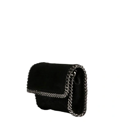 Shop Stella Mccartney Women's Black Fabric Belt Bag