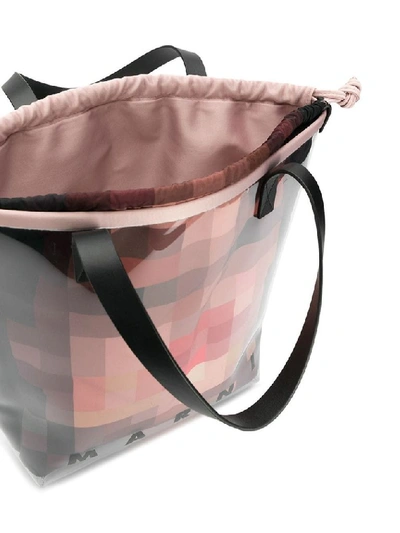 Shop Marni Pink Pvc Handbag
