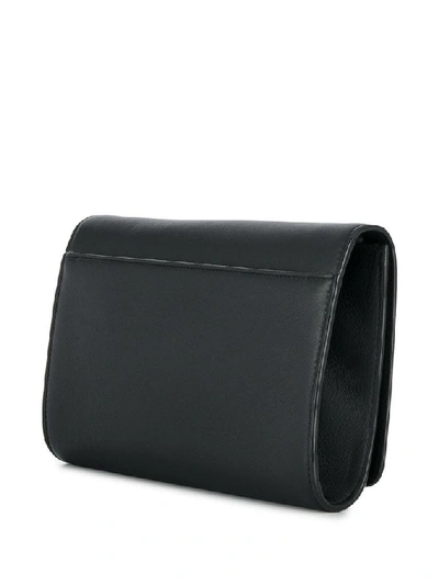 Shop Jimmy Choo Women's Black Leather Shoulder Bag