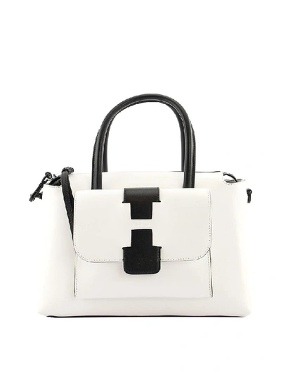 Shop Hogan Women's White Leather Handbag