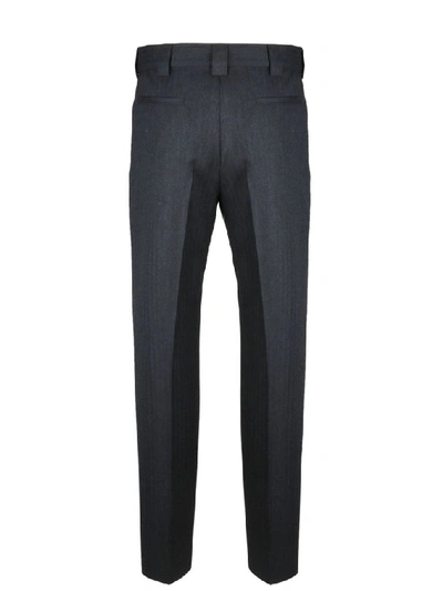 Shop Valentino Men's Grey Wool Pants
