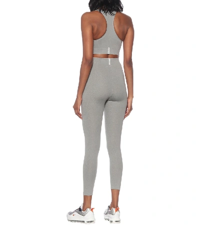 Shop Adam Selman Sport Assential High-rise Leggings In Grey