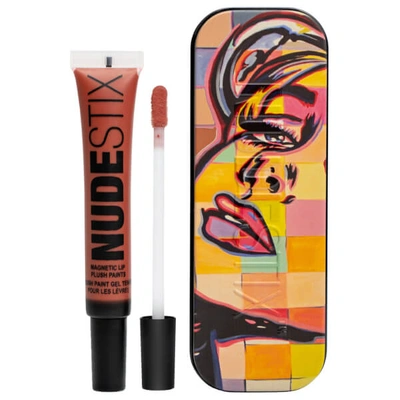 Shop Nudestix Magnetic Lip Plush Paints 10ml (various Shades) In Hot Paprika