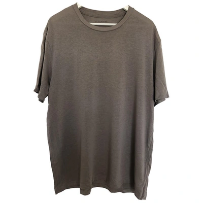 Pre-owned Allsaints Grey T-shirts