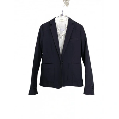 Pre-owned Comptoir Des Cotonniers Blue Cotton Jacket