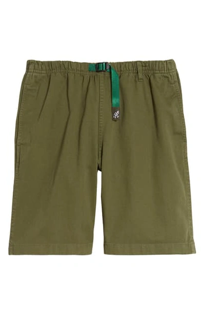 Shop Gramicci G-shorts Cargo Shorts In Olive