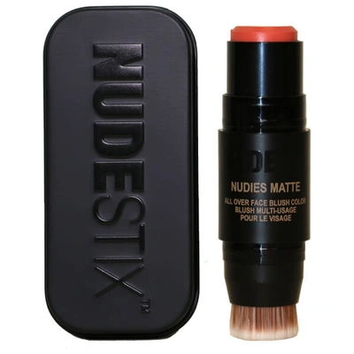 Shop Nudestix Nudies Matte All Over Face Blush Colour 7g (various Shades) - Nude Peach