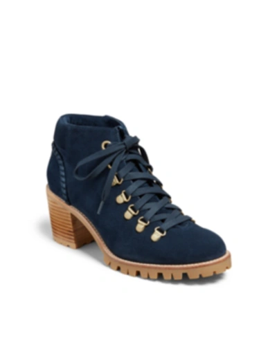 Shop Jack Rogers Poppy Suede Hikers In Midnight
