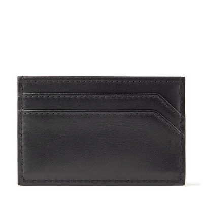 Shop Jimmy Choo Dean Black Leather Card Holder