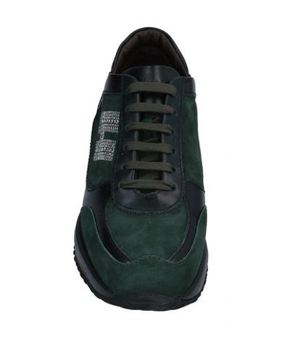 Shop Hogan Sneakers In Green