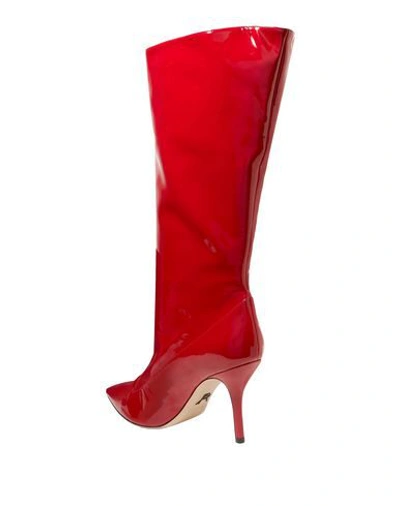 Shop Paul Andrew Woman Boot Red Size 8 Soft Leather