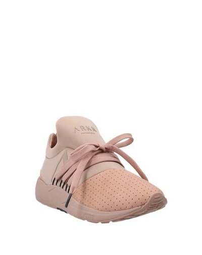 Shop Arkk Copenhagen Sneakers In Pastel Pink