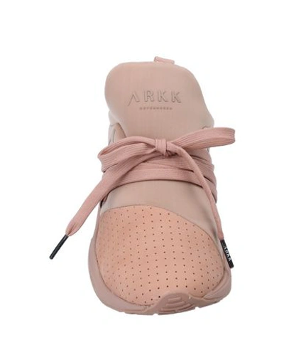 Shop Arkk Copenhagen Sneakers In Pastel Pink