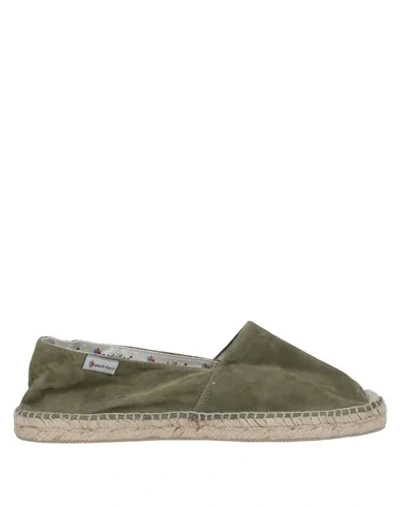 Shop Espadrilles In Military Green