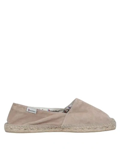 Shop Espadrilles In Light Grey