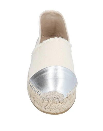 Shop Ottod'ame Espadrilles In Silver