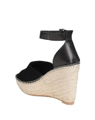 Shop Goosecraft Sandals In Black