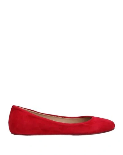 Shop Le Ruemarcel Ballet Flats In Red