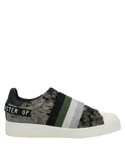 Shop Moa Master Of Arts Sneakers In Military Green