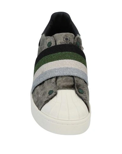 Shop Moa Master Of Arts Sneakers In Military Green