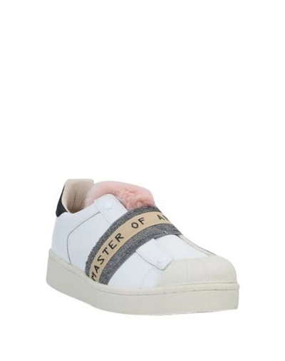 Shop Moa Master Of Arts Sneakers In White