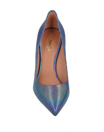 Shop Deimille Pump In Slate Blue