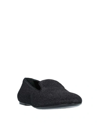 Shop Atos Lombardini Loafers In Black