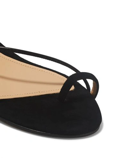 Shop Emme Parsons Toe Strap Sandals In Black