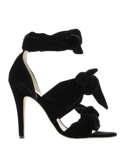 Shop Gia Couture Sandals In Black