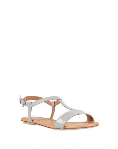 Shop Loriblu Sandals In Grey