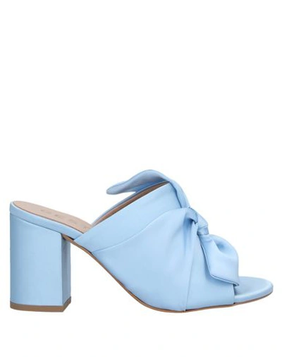 Shop Gestuz Sandals In Azure