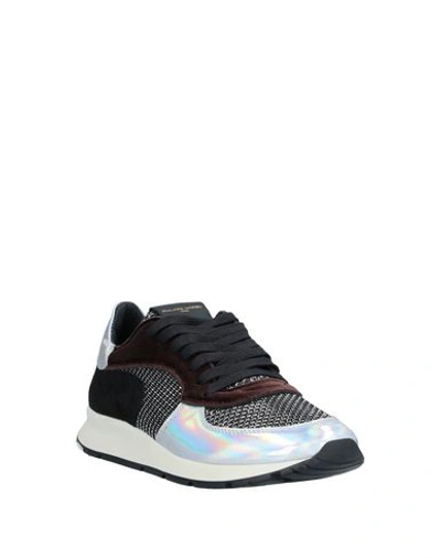 Philippe Model Sneakers In Silver