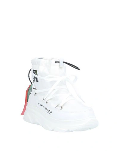 Shop F_wd Woman Sneakers White Size 8.5 Textile Fibers