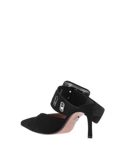 Shop Samuele Failli Woman Mules & Clogs Black Size 8 Soft Leather