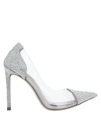 steve madden silver pumps