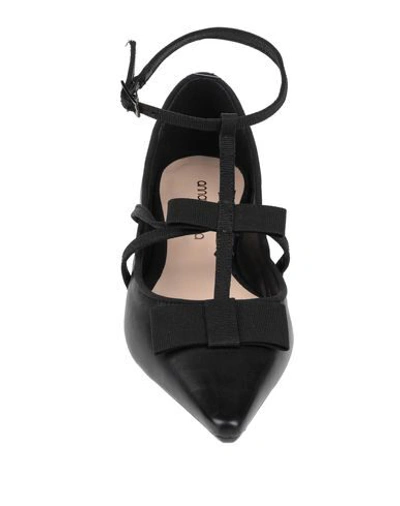 Shop Anna Baiguera Ballet Flats In Black