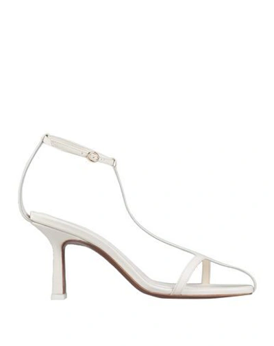 Shop Neous Sandals In Ivory