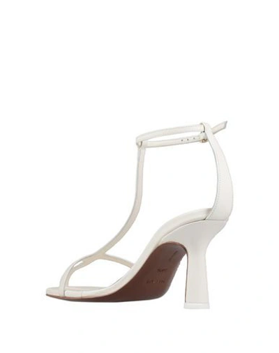 Shop Neous Sandals In Ivory
