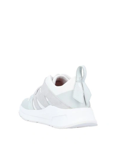 Shop Fitflop Woman Sneakers White Size 8.5 Lycra, Rubber