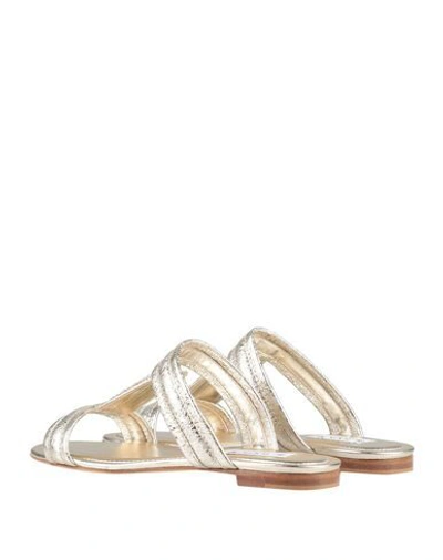Tod's Metallic Textured-leather Slides In Grey