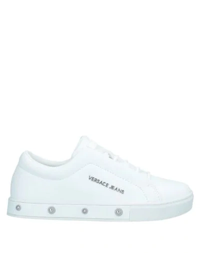 Shop Versace Jeans Sneakers In White