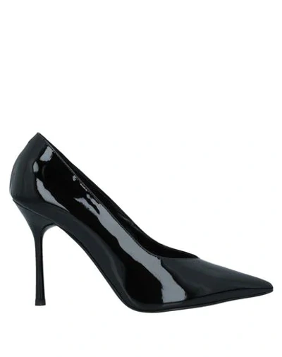 Shop Giampaolo Viozzi Pump In Black