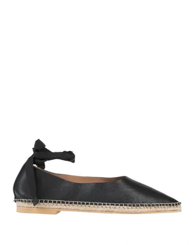 Shop Liviana Conti Ballet Flats In Black