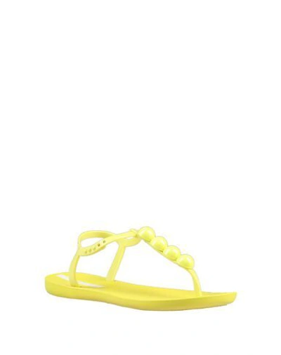 Shop Ipanema Flip Flops In Yellow