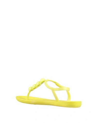 Shop Ipanema Flip Flops In Yellow