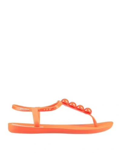 Shop Ipanema Flip Flops In Orange