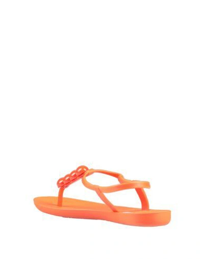 Shop Ipanema Flip Flops In Orange